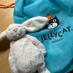 Jellycat White Bunny Plush Toy